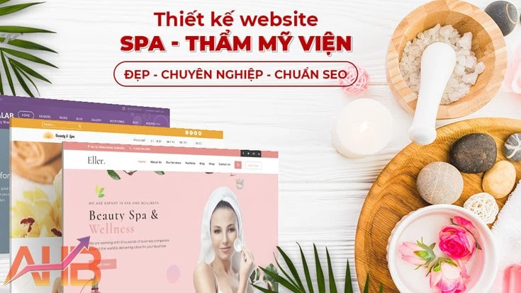 Thiết kế website làm đẹp chuyên nghiệp