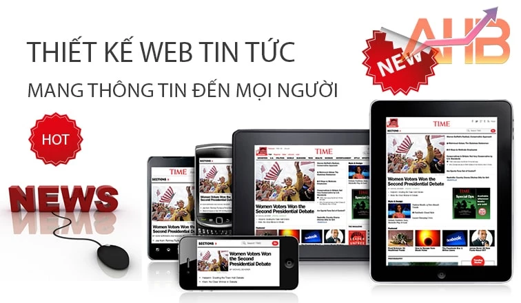 Thiết kế website tin tức